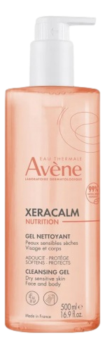 XERACALM NUTRITION GEL NETTOYANT visage et corps