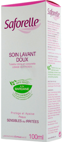 Saforelle soin lavant doux 100 ml